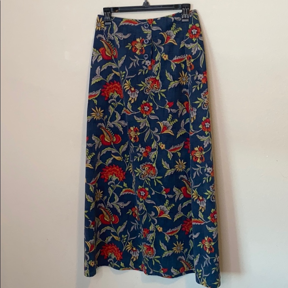 Talbots A-line Floral Skirt 🌹